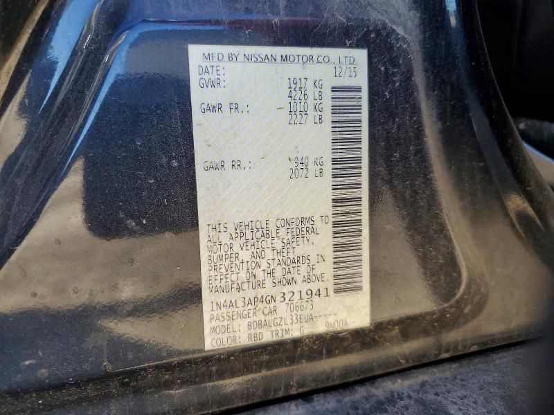 2016 Nissan Altima 2.5