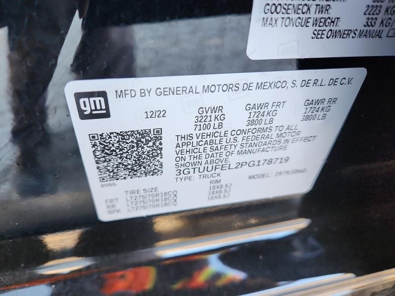 2023 GMC Sierra K1500 At4x