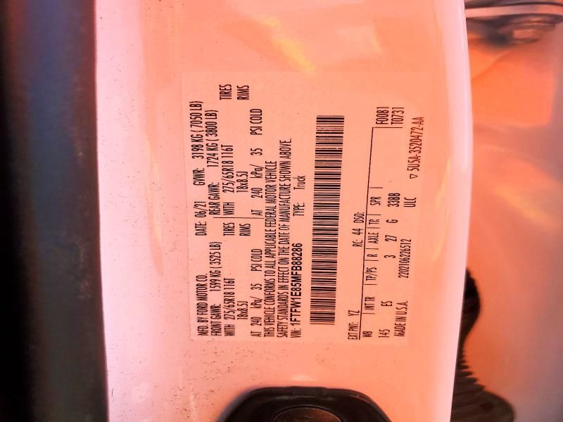 2021 Ford F150 Supercrew