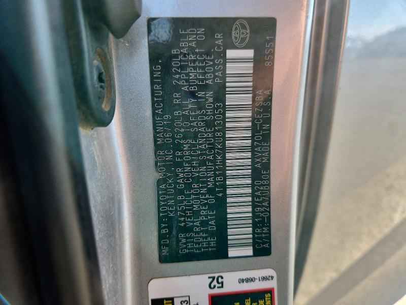 2019 Toyota Camry l