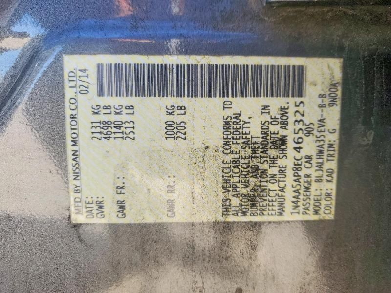 2014 Nissan Maxima s