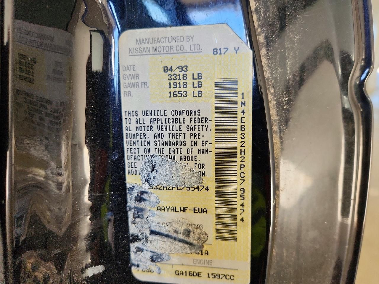 1993 Nissan Sentra e