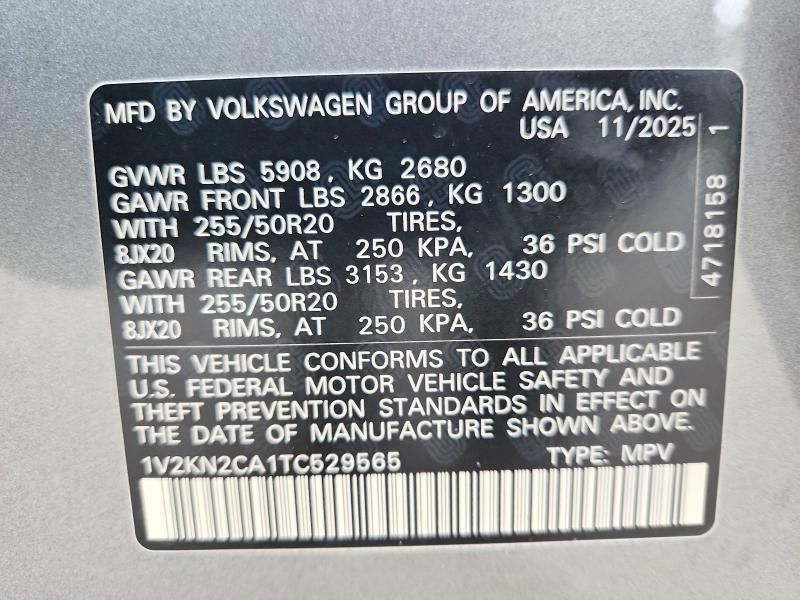 2026 Volkswagen Atlas se