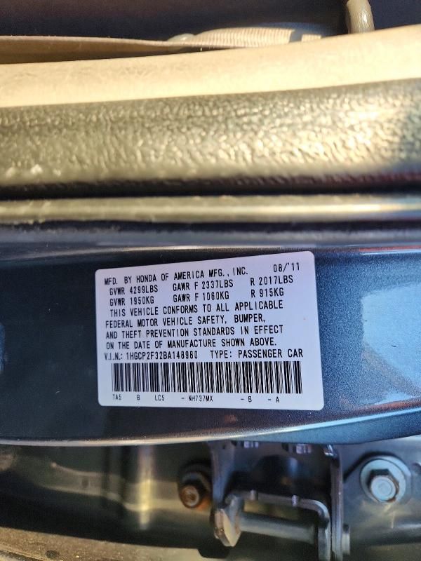 2011 Honda Accord lx