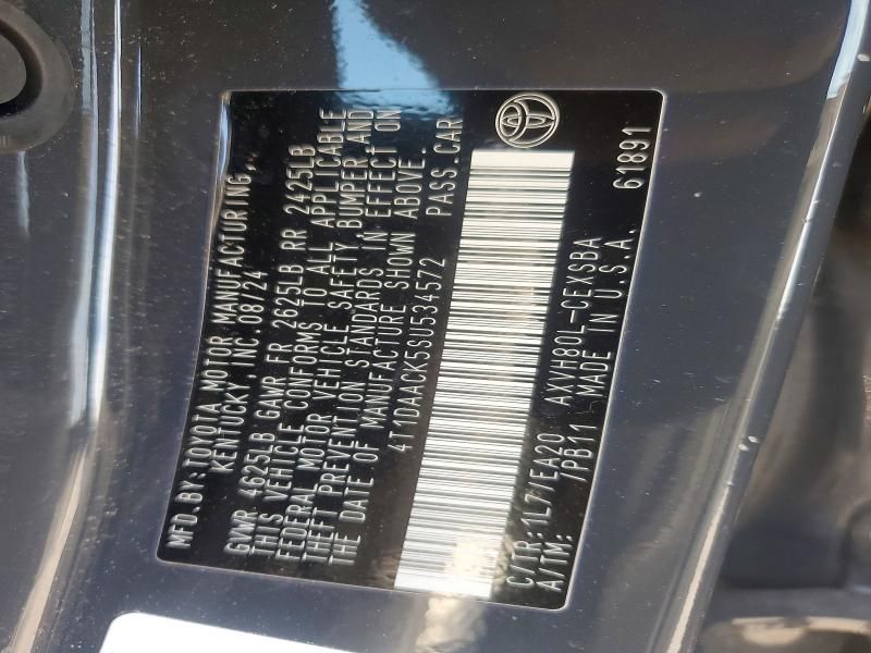 2025 Toyota Camry xse