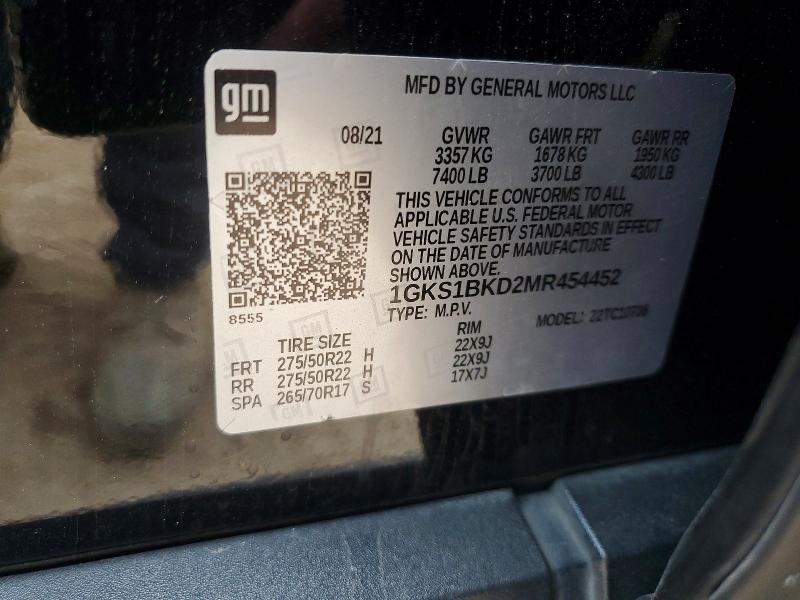 2021 GMC Yukon slt