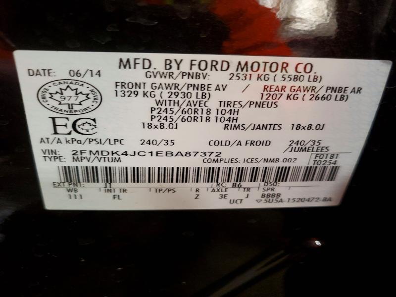 2014 Ford Edge sel