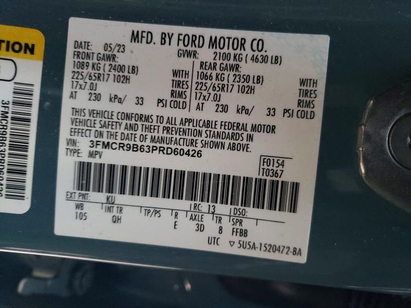 2023 Ford Bronco Sport big Bend