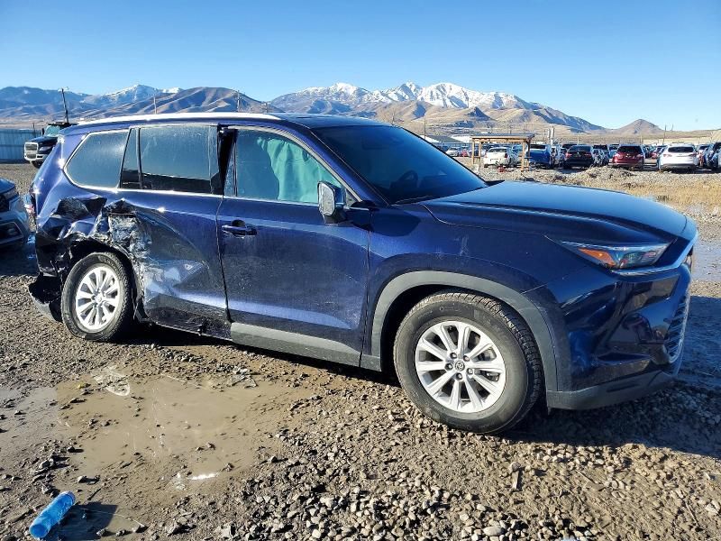 2025 Toyota Grand Highlander le