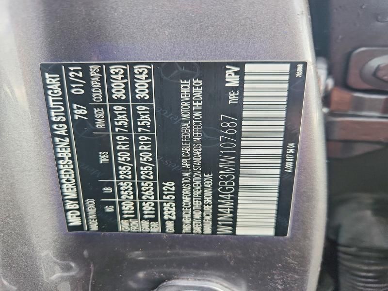 2021 Mercedes-Benz Glb 250