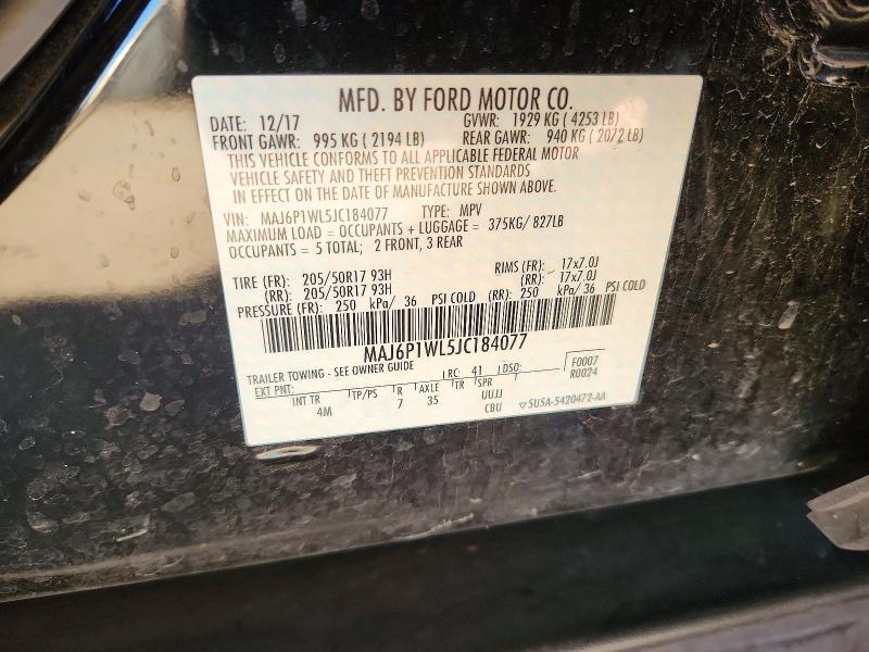 2018 Ford Ecosport Titanium