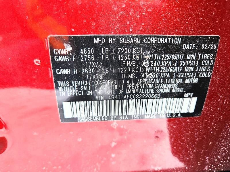 2025 Subaru Outback Premium