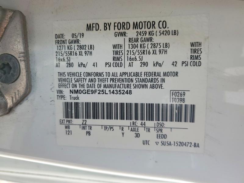 2020 Ford Transit Connect XLT