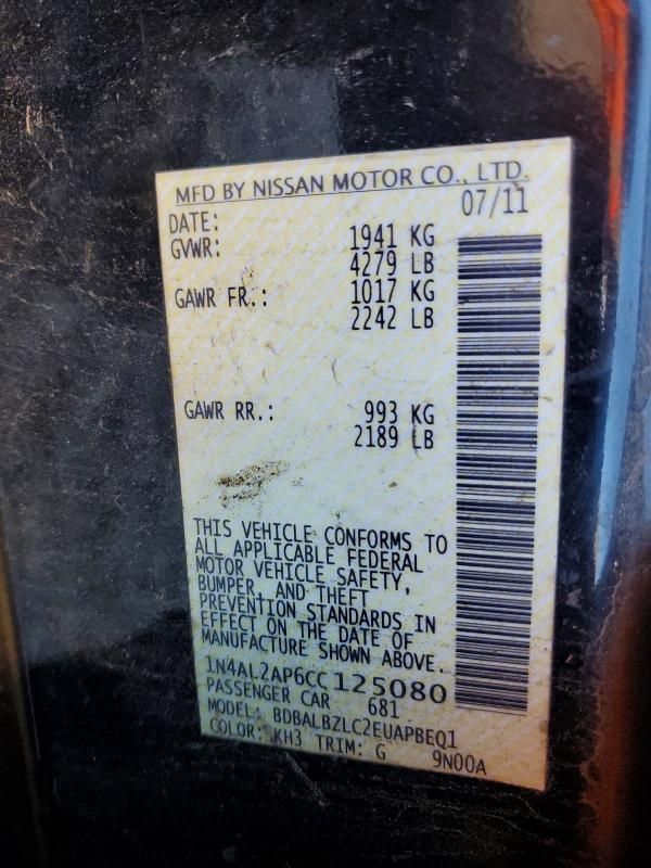 2012 Nissan Altima Base