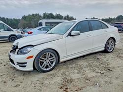 Mercedes-Benz salvage cars for sale: 2013 Mercedes-Benz C 300 4matic