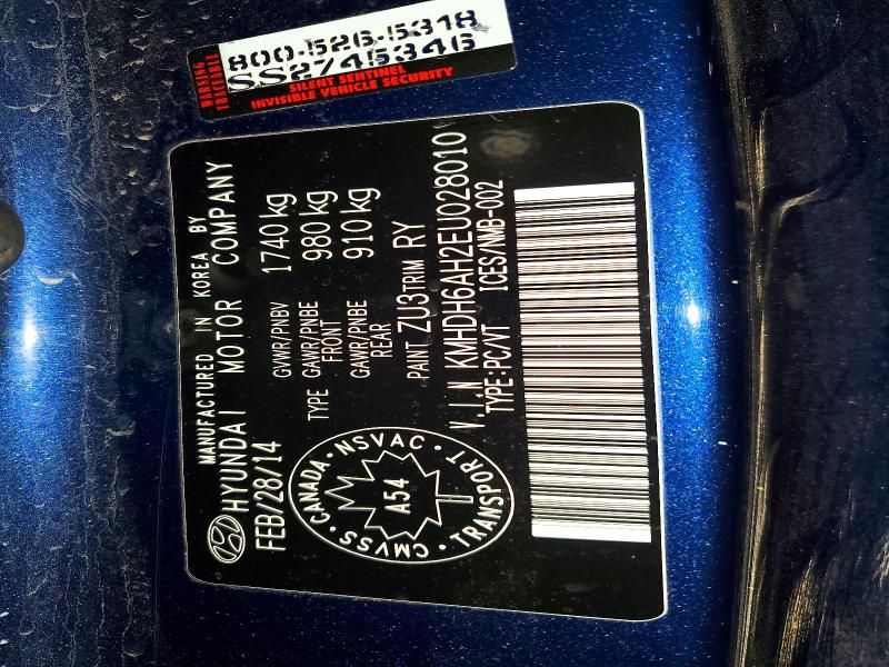 2014 Hyundai Elantra Coupe gs