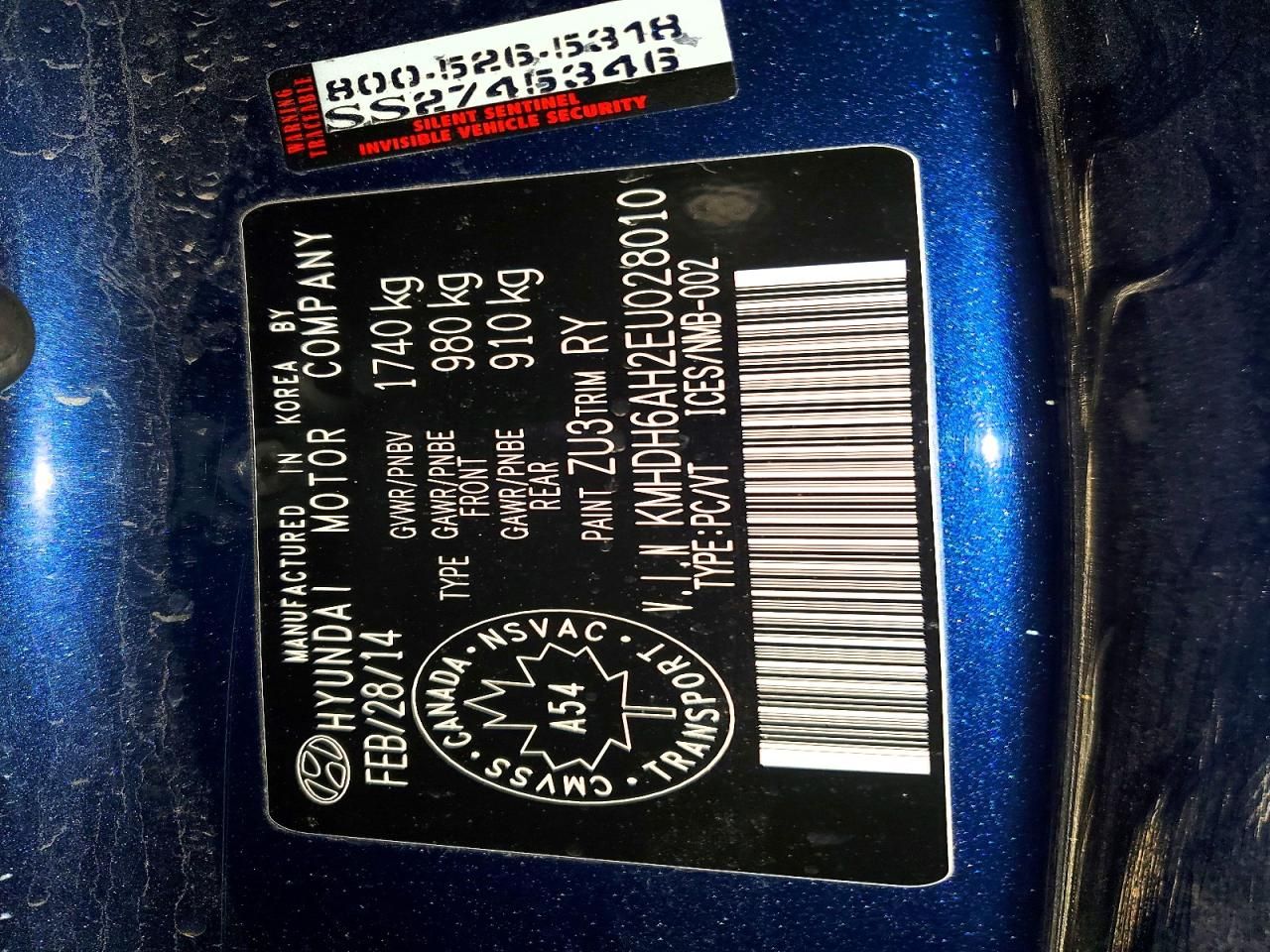 2014 Hyundai Elantra Coupe gs