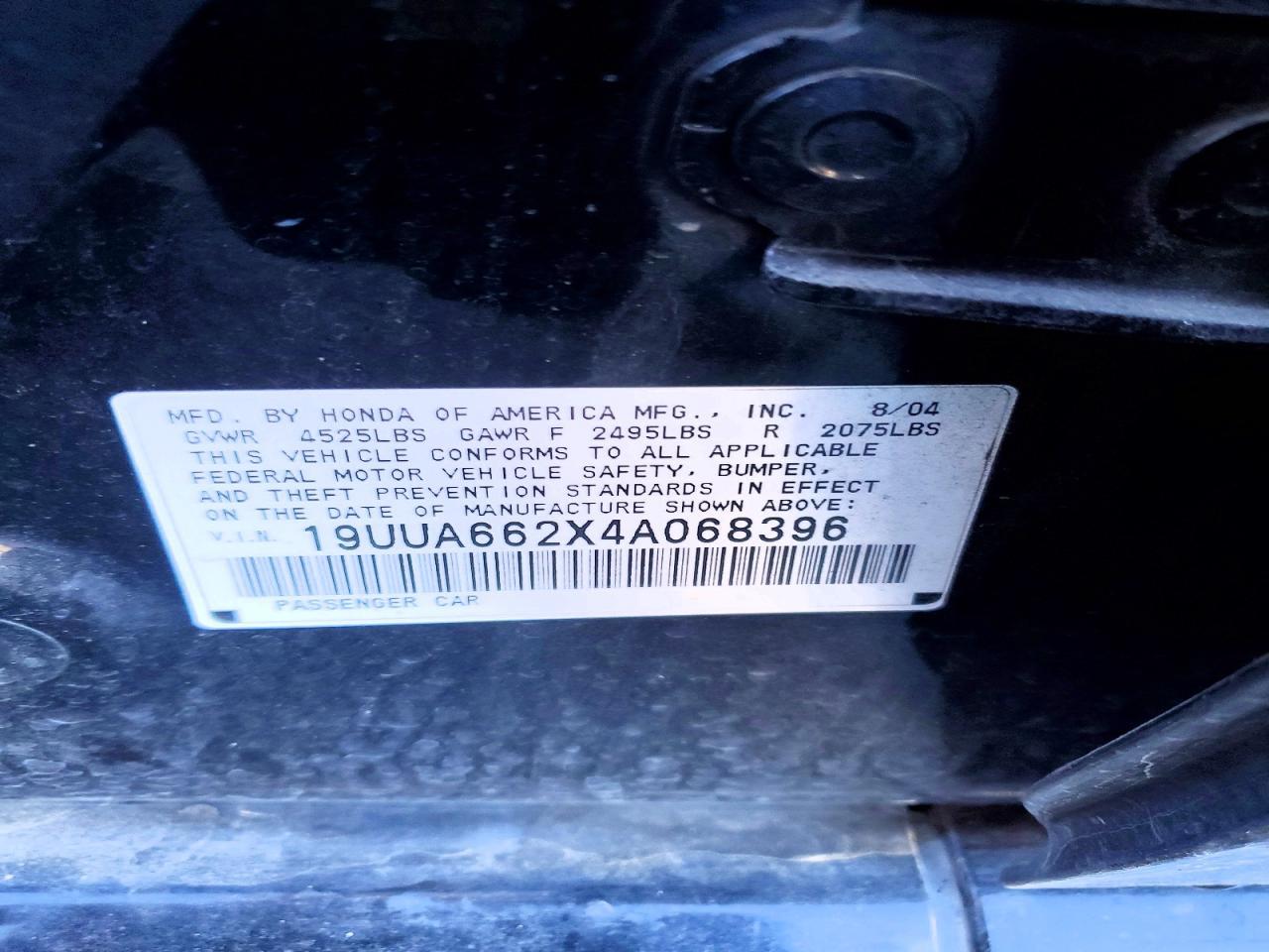 2004 Acura TL