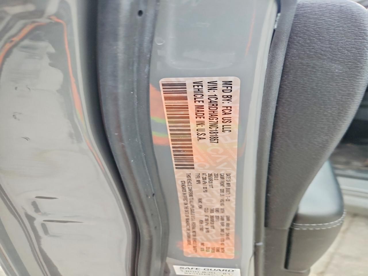 2022 Dodge Durango sxt