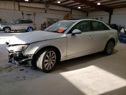 Audi salvage cars for sale: 2017 Audi A4 Premium