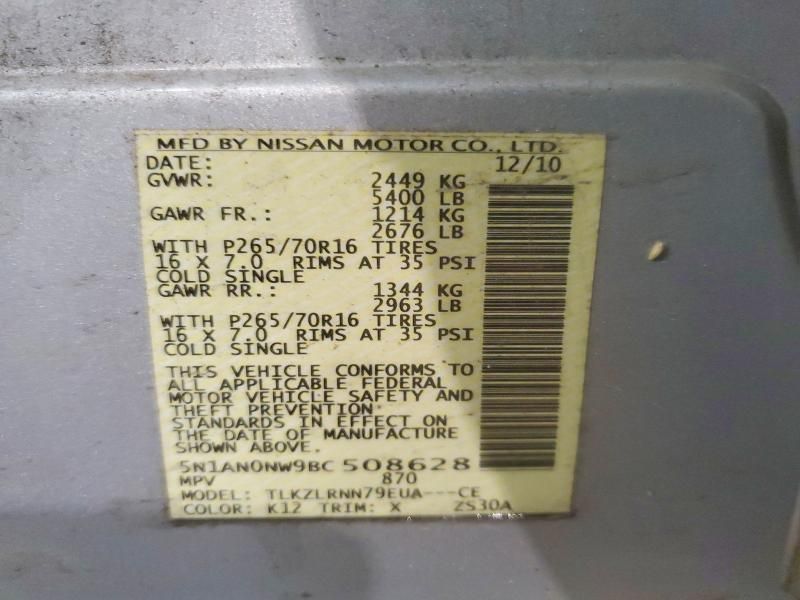 2011 Nissan Xterra off Road