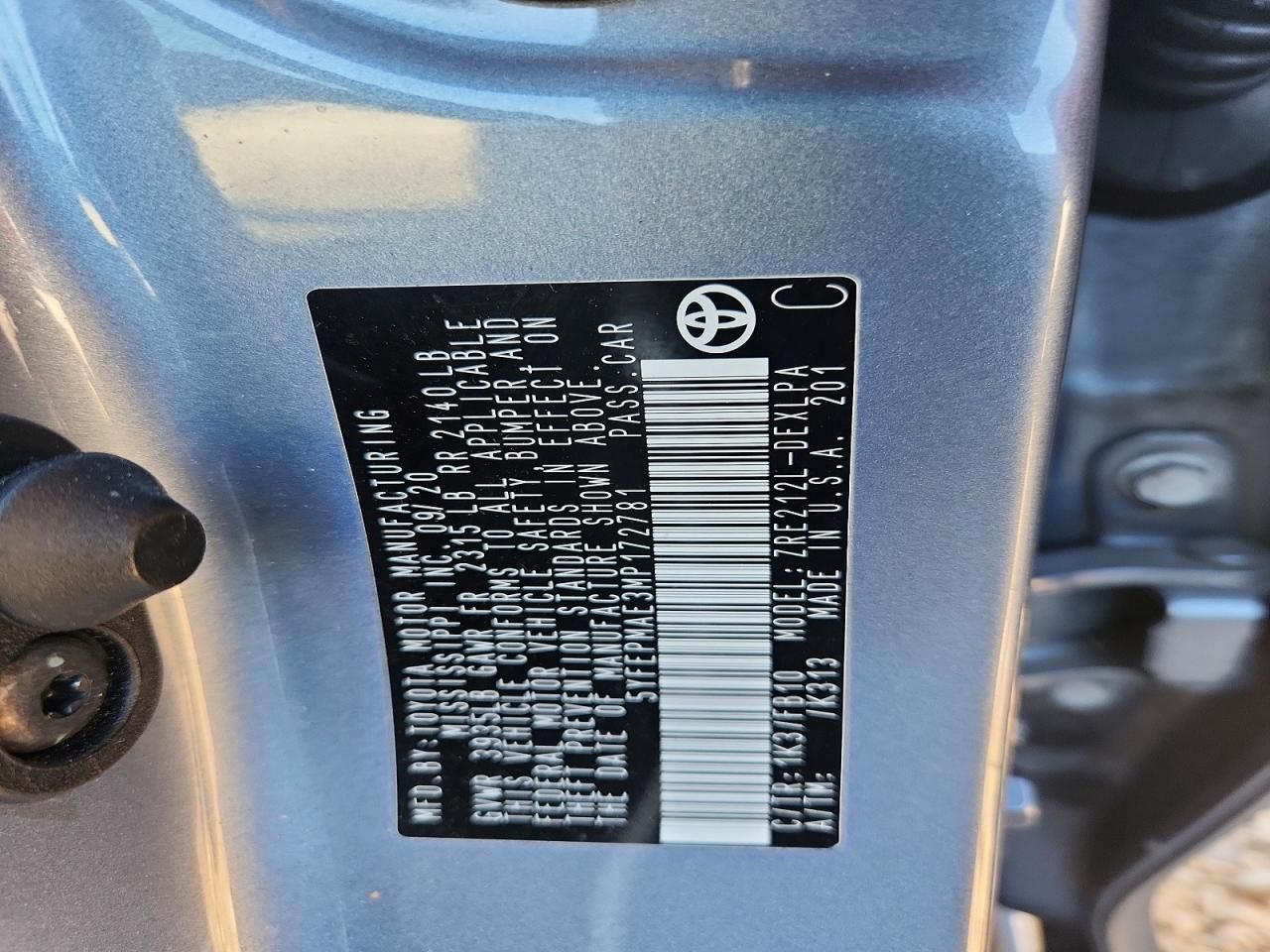 2021 Toyota Corolla le