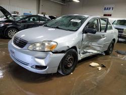 Salvage cars for sale from Copart Elgin, IL: 2008 Toyota Corolla ce