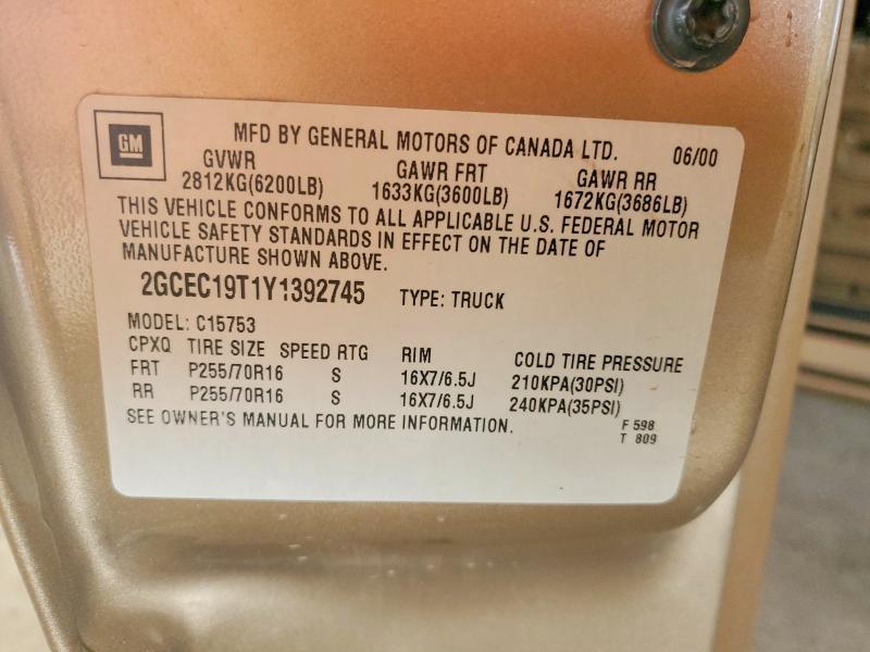 2000 Chevrolet Silverado C1500