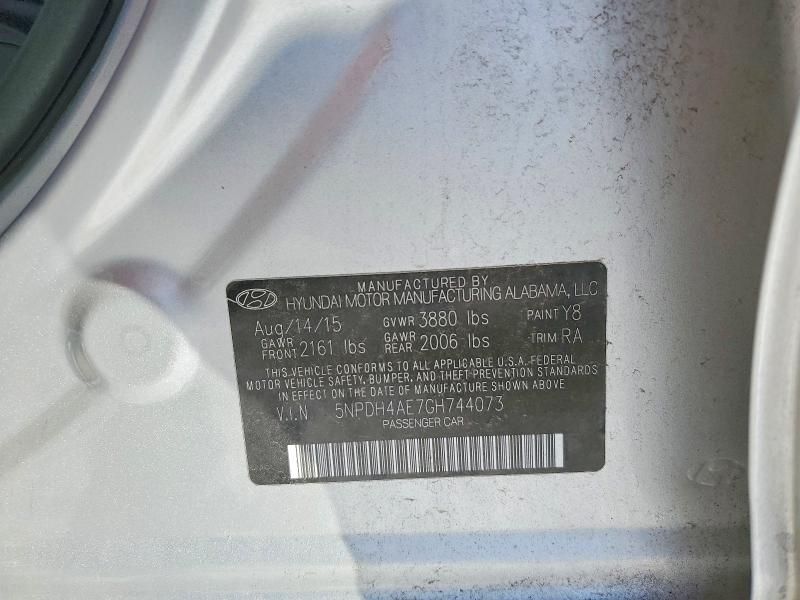 2016 Hyundai Elantra se