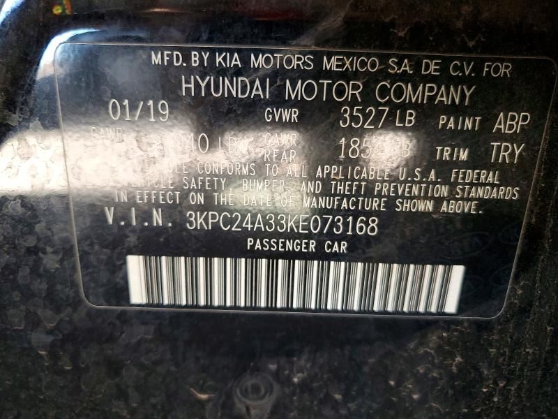 2019 Hyundai Accent se