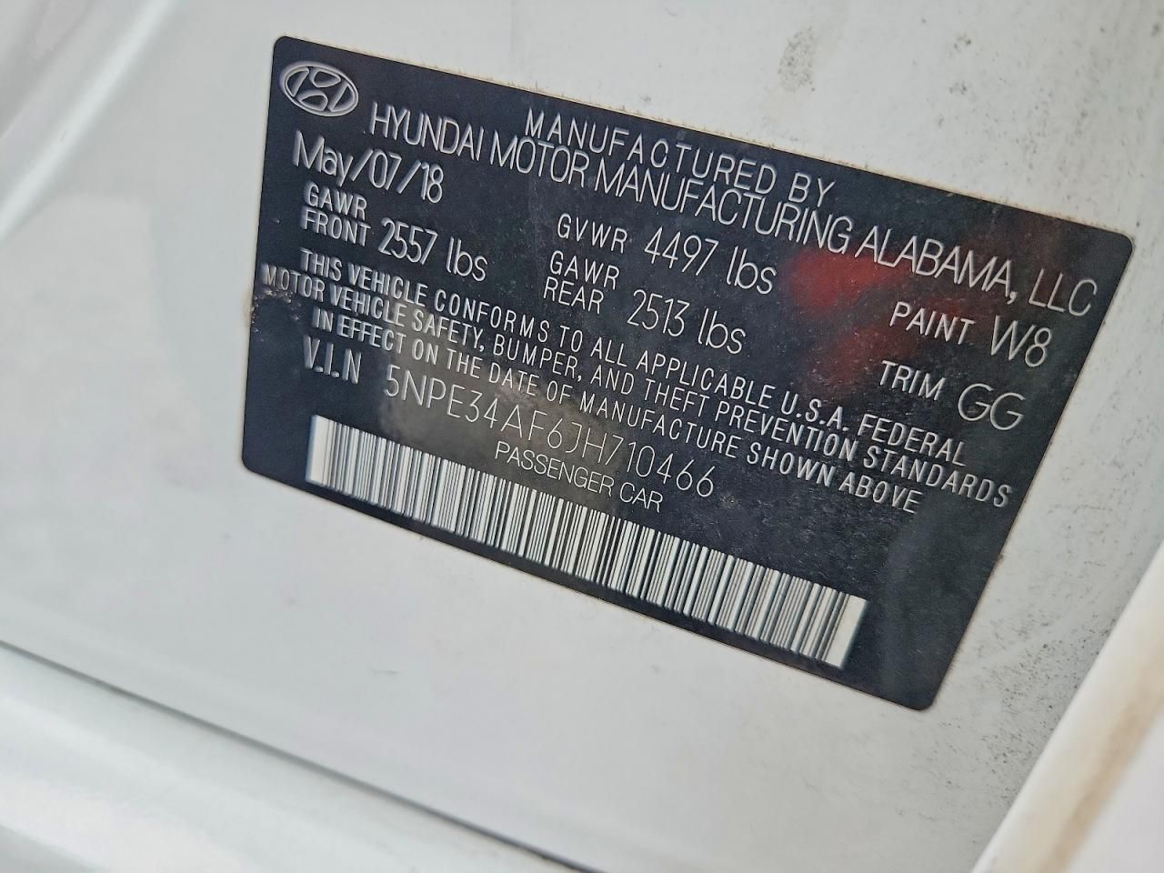 2018 Hyundai Sonata Sport