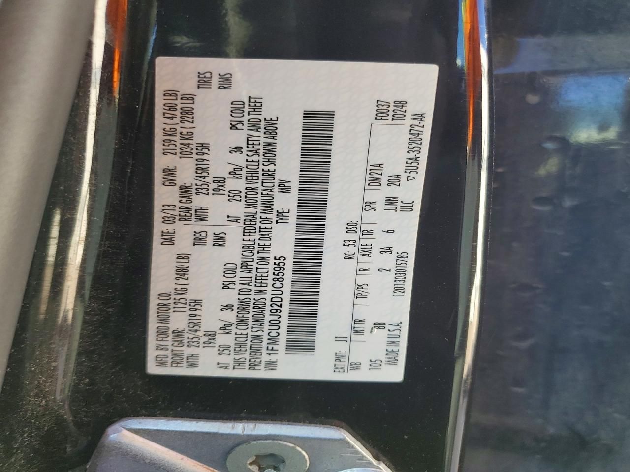 2013 Ford Escape Titanium