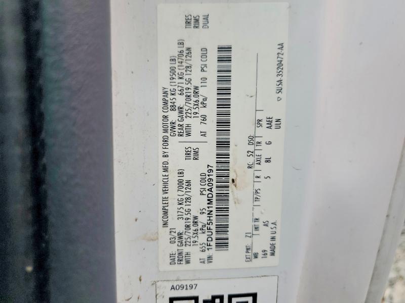 2021 Ford F550 Super Duty