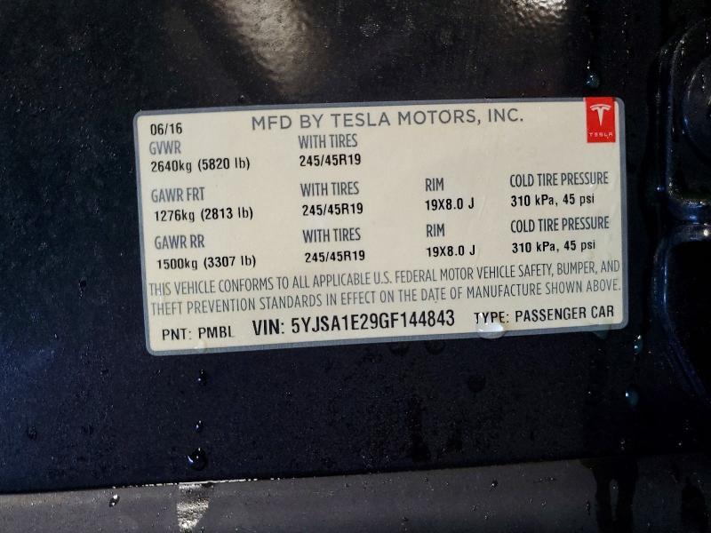 2016 Tesla Model s