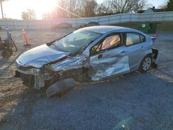 Honda Civic salvage cars for sale: 2012 Honda Civic lx