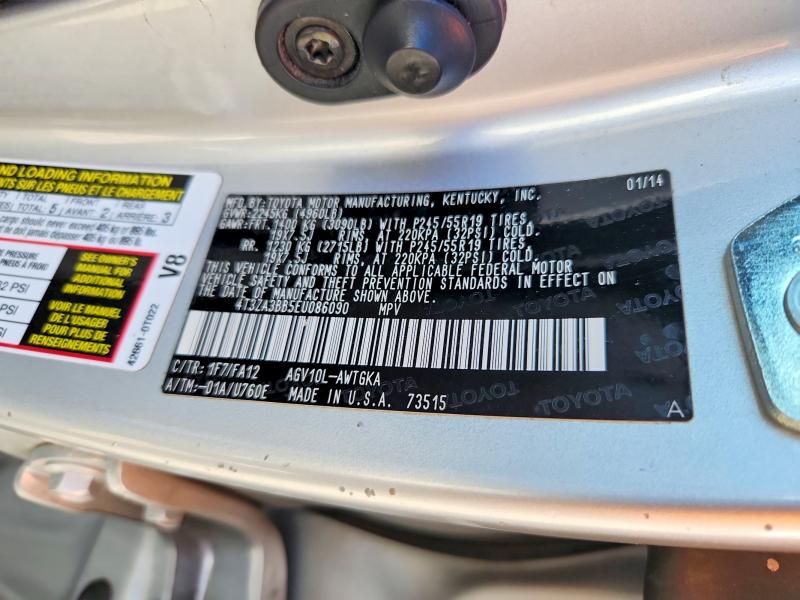 2014 Toyota Venza le