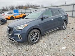 Hyundai salvage cars for sale: 2019 Hyundai Santa fe xl se Ultimate