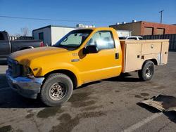 Salvage cars for sale from Copart Anthony, TX: 1999 Ford F250 Utility / Service Truck