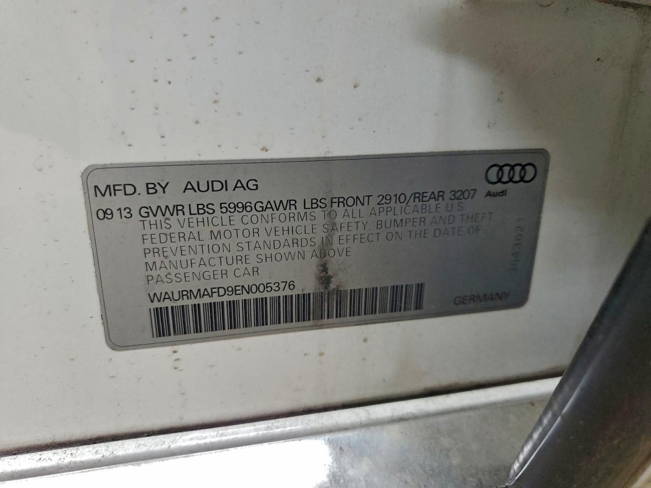 2014 Audi A8 l tdi Quattro