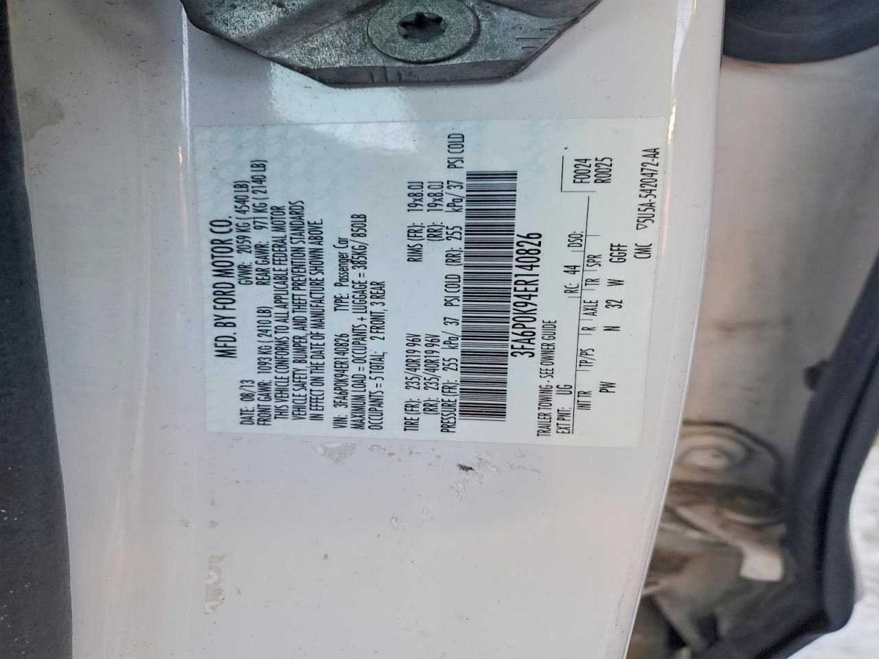 2014 Ford Fusion Titanium