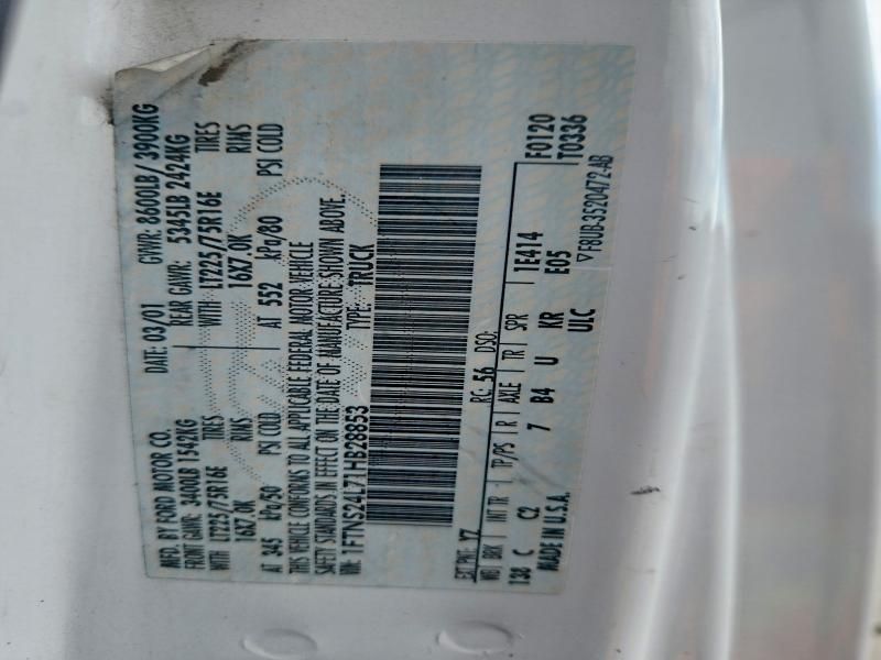 2001 Ford Econoline E250 Van