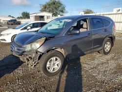 Honda salvage cars for sale: 2014 Honda Cr-v lx