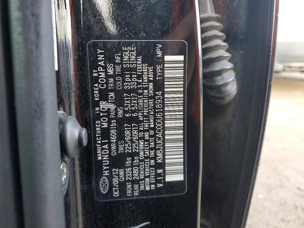 2013 Hyundai Tucson gls