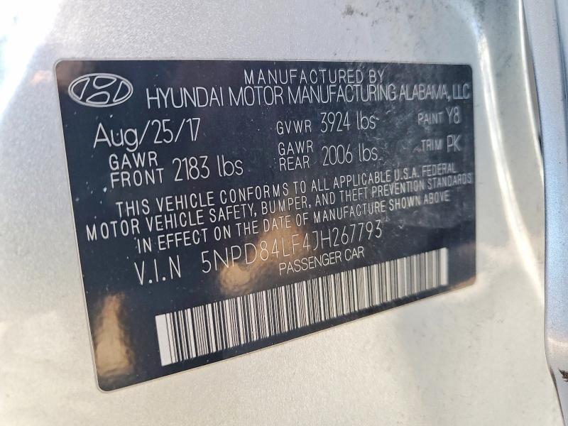 2018 Hyundai Elantra sel