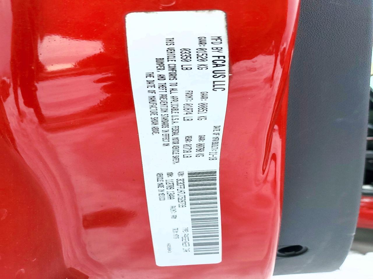 2018 Fiat 500 pop