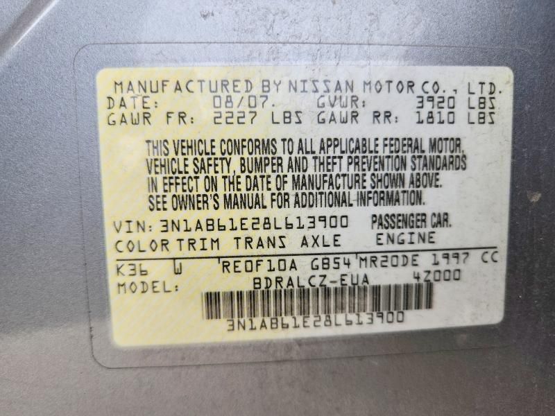 2008 Nissan Sentra 2.0