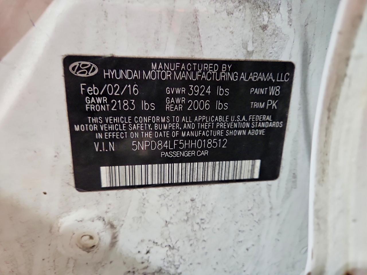 2017 Hyundai Elantra se