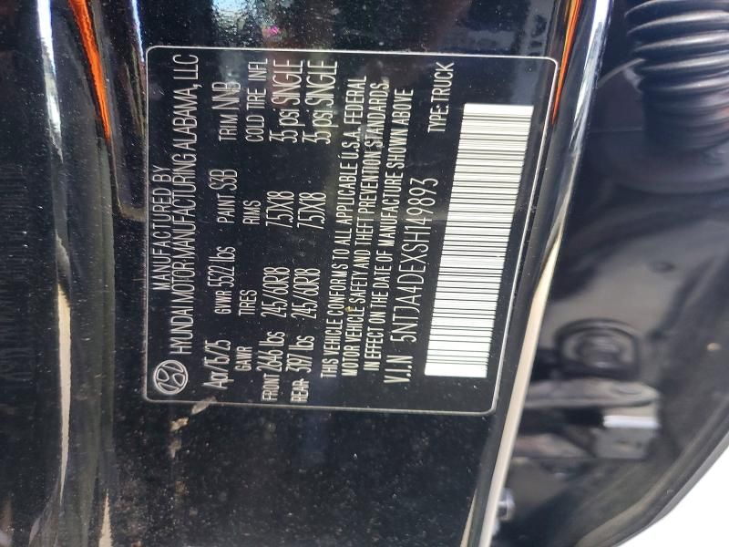 2025 Hyundai Santa Cruz se