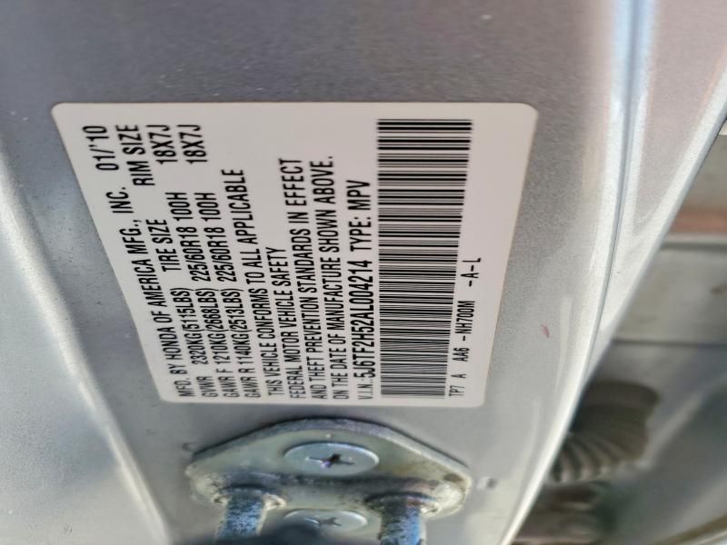 2010 Honda Accord Crosstour exl