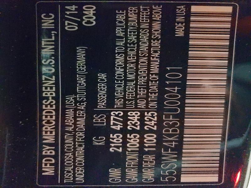 2015 Mercedes-Benz C 300 4matic